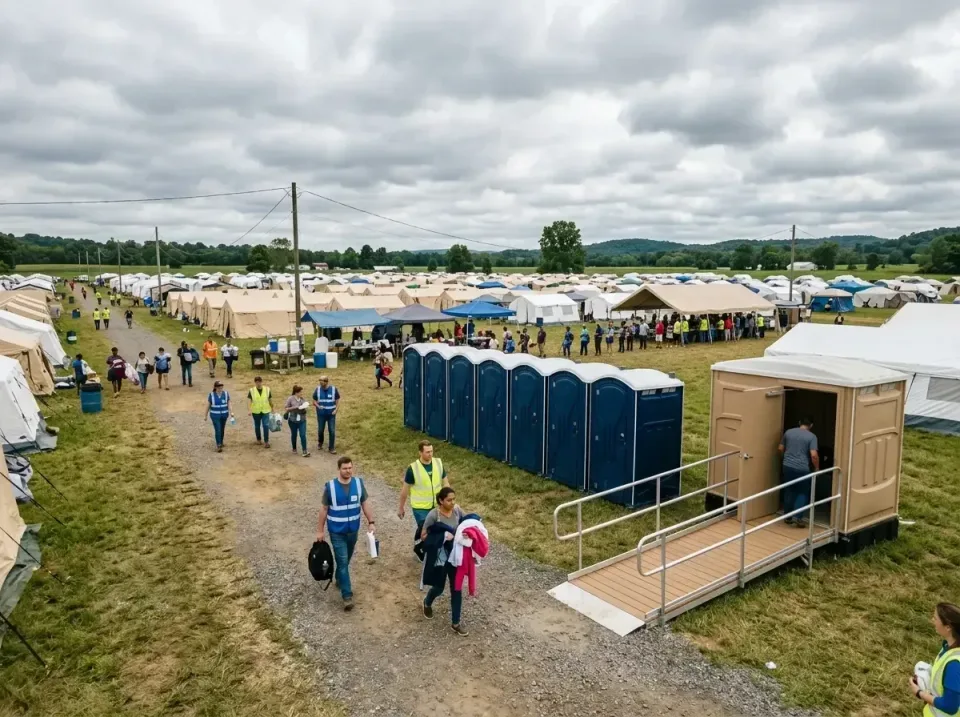 disaster-relief-camp-restrooms-010 — frequently asked questions, Dumpster & Portable Bathrooms Rental in Grinnell, IA